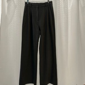 Abercrombie wool like wide leg trousers
